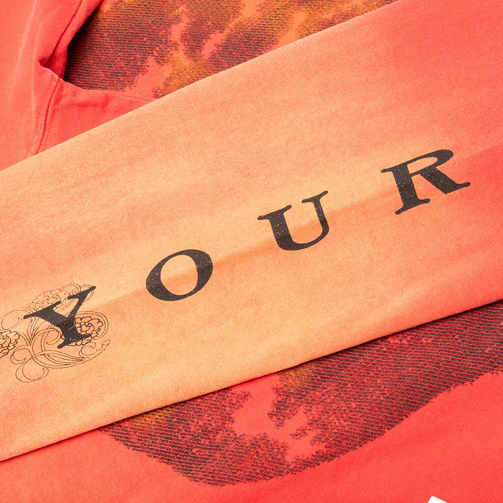 Balance L/S Tee - Bleached Orange - Image 5