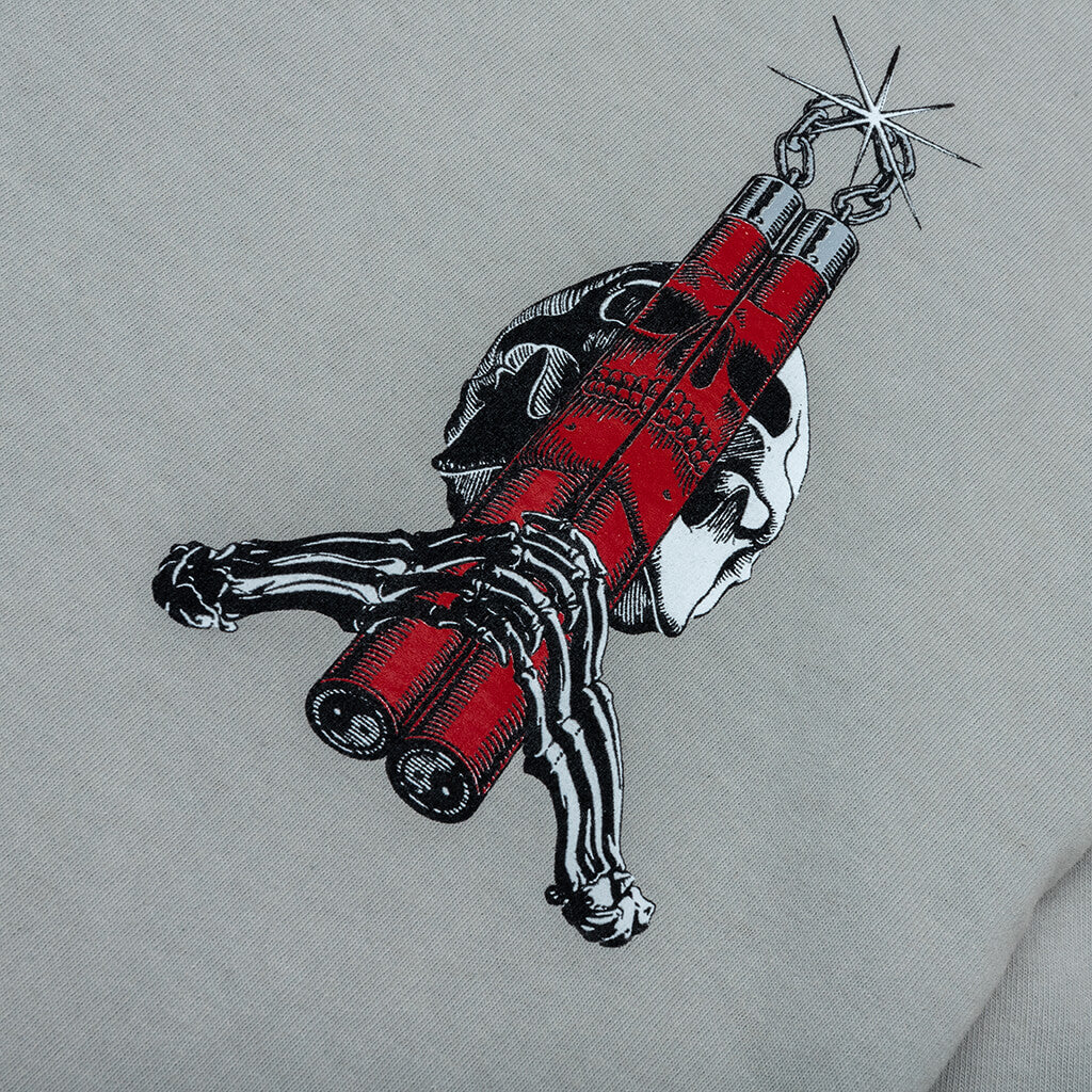 Bones II Oversized Tee - Cement - Image 3