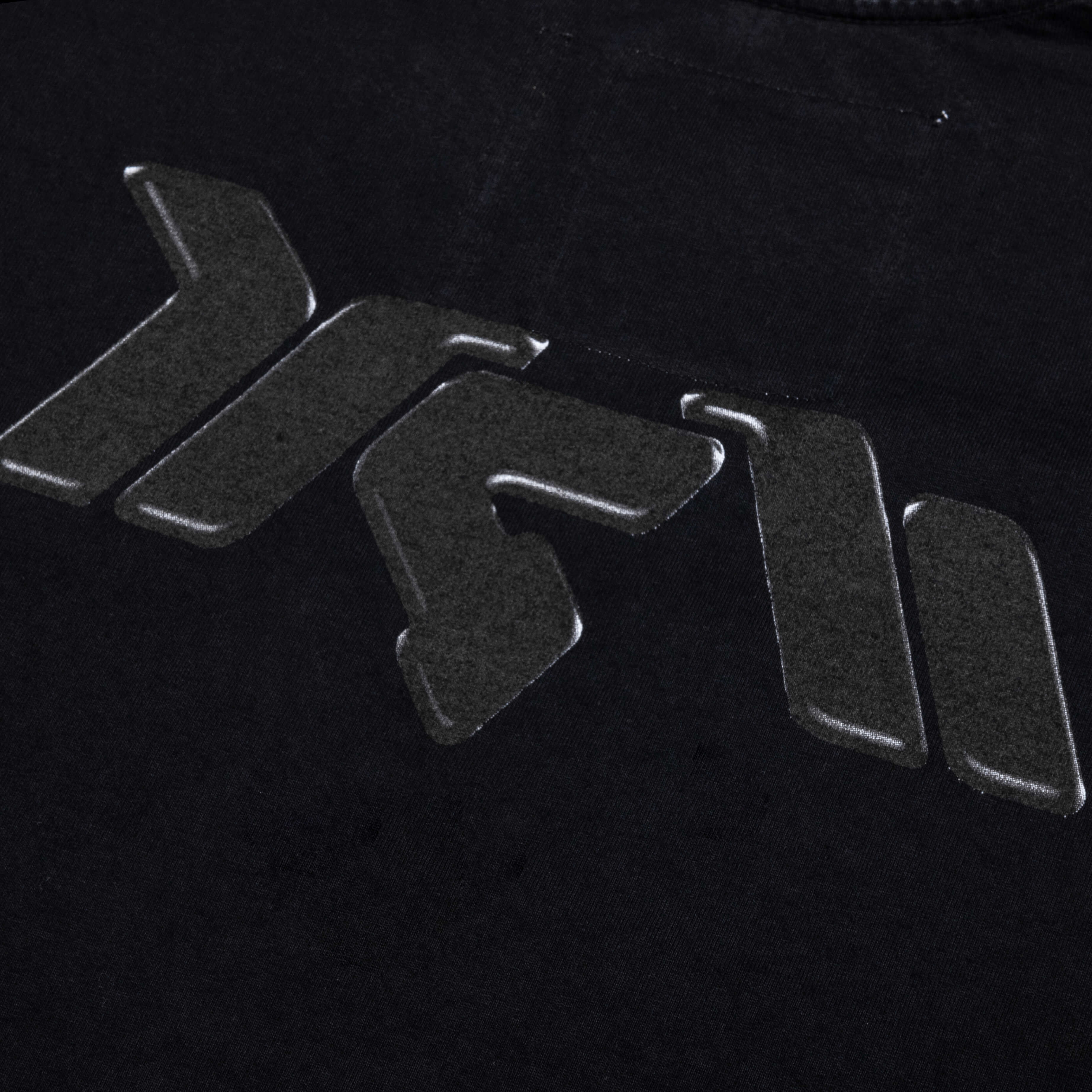 Cadu C Tee - Faded Black - Image 4