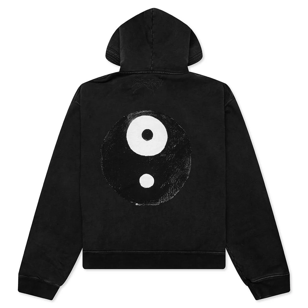 Equil Boxy Hoodie - Vintage Black - Image 2