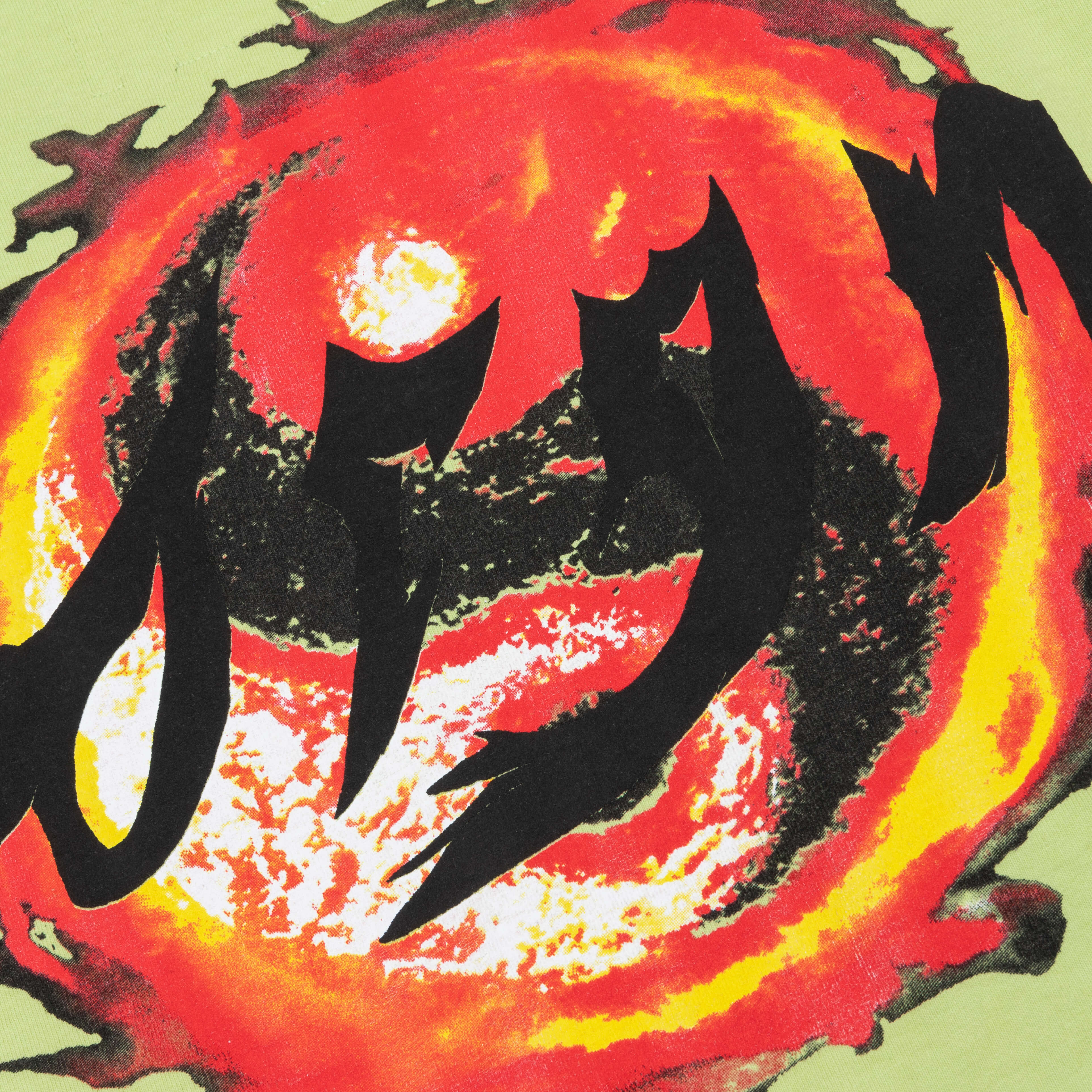 Fireball Tee - Slime - Image 6