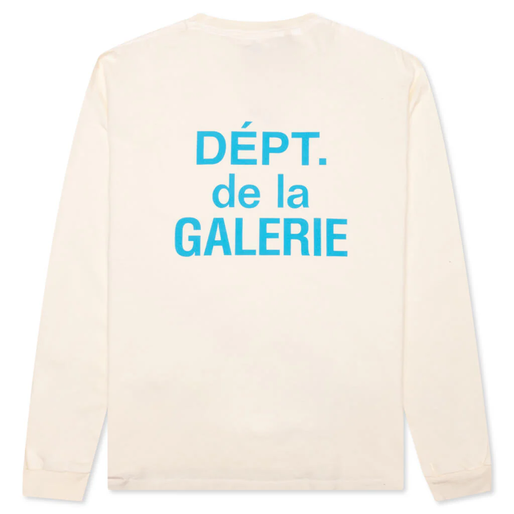 Dept De La Galerie L/S Tee - Cream - Image 2