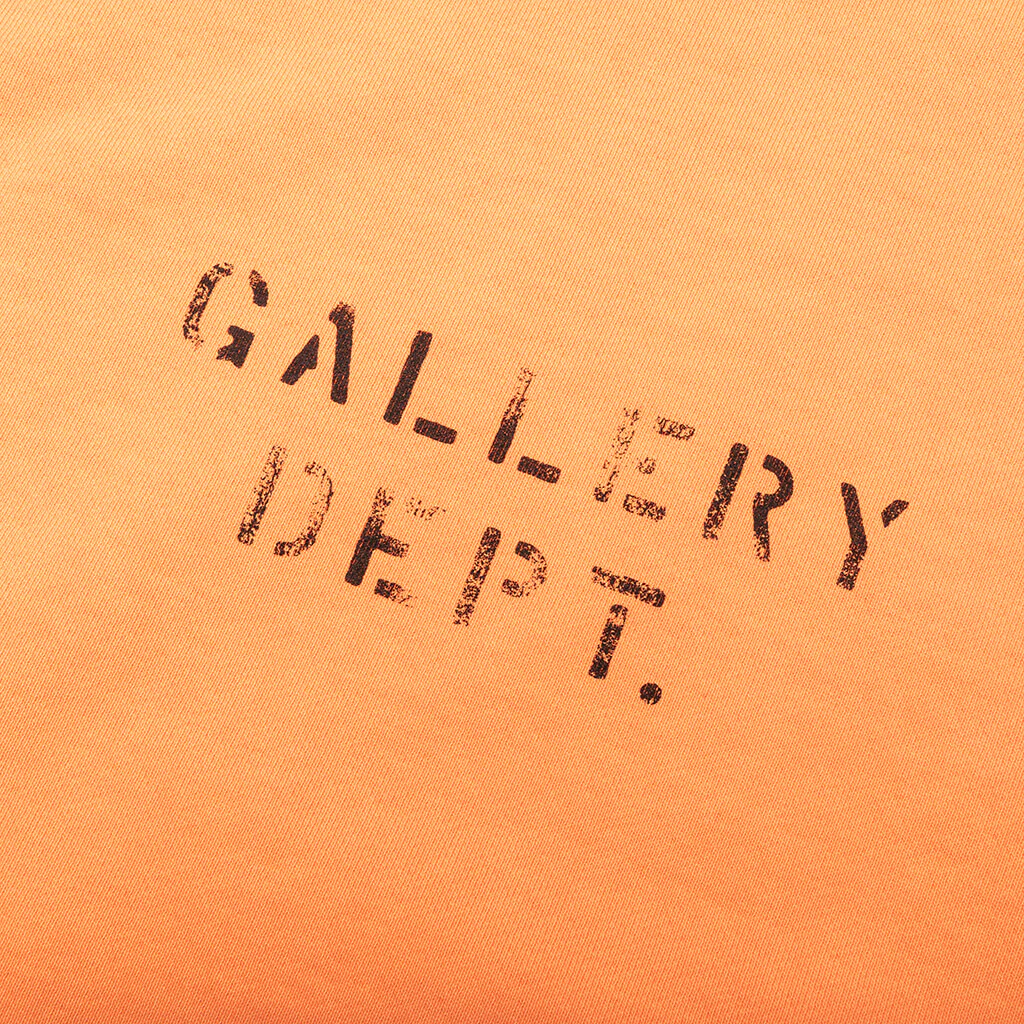 Dept Logo Hoodie - Fluorescent Orange - Image 5