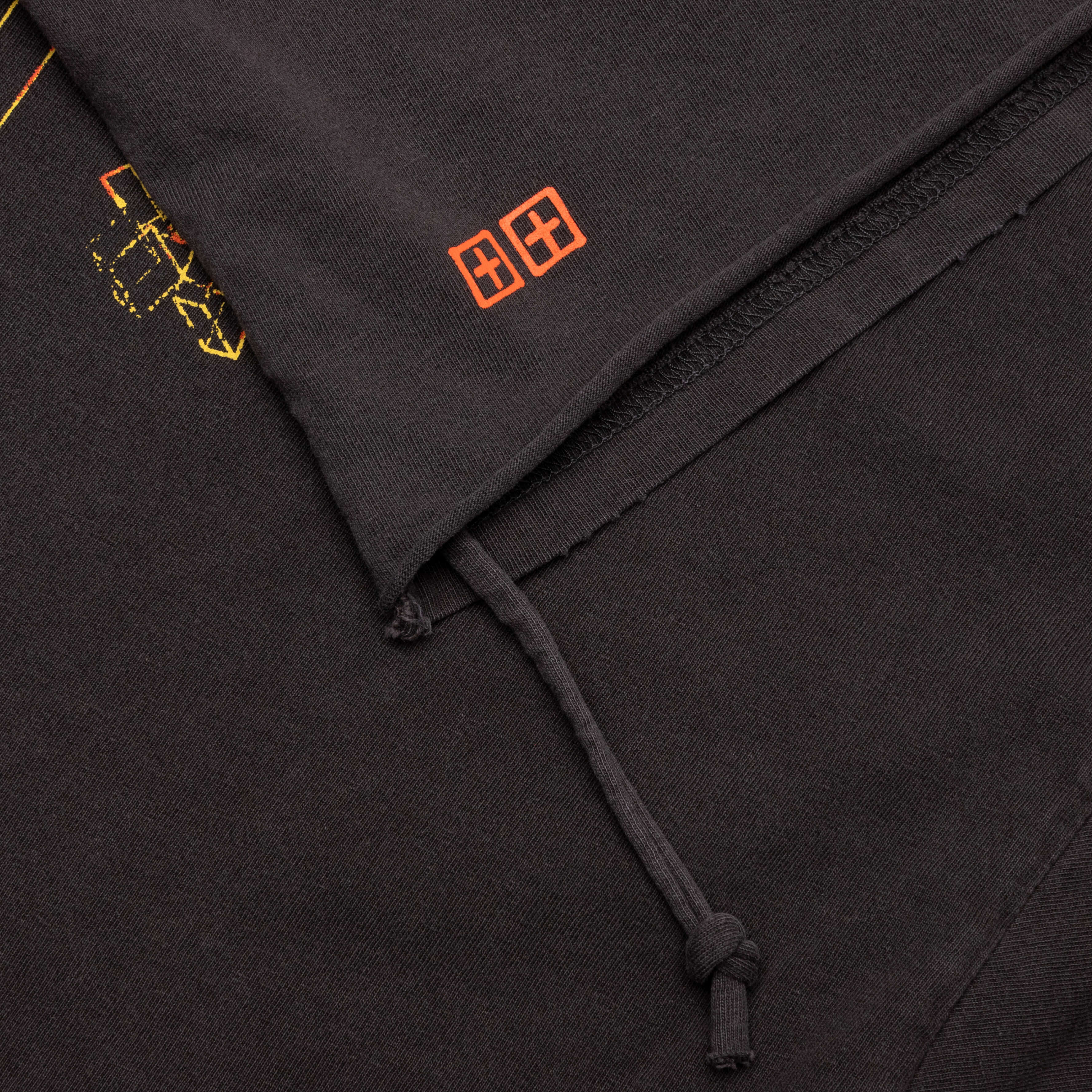 Diagrams Biggie S/S Tee - Faded Black - Image 4
