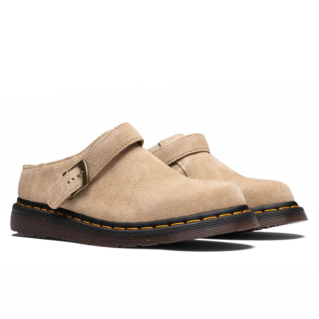 Isham Desert Oasis Suede - Parchment Beige - Image 2