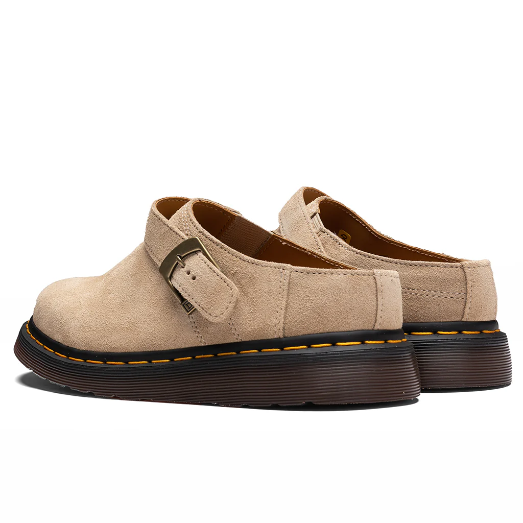 Isham Desert Oasis Suede - Parchment Beige - Image 3
