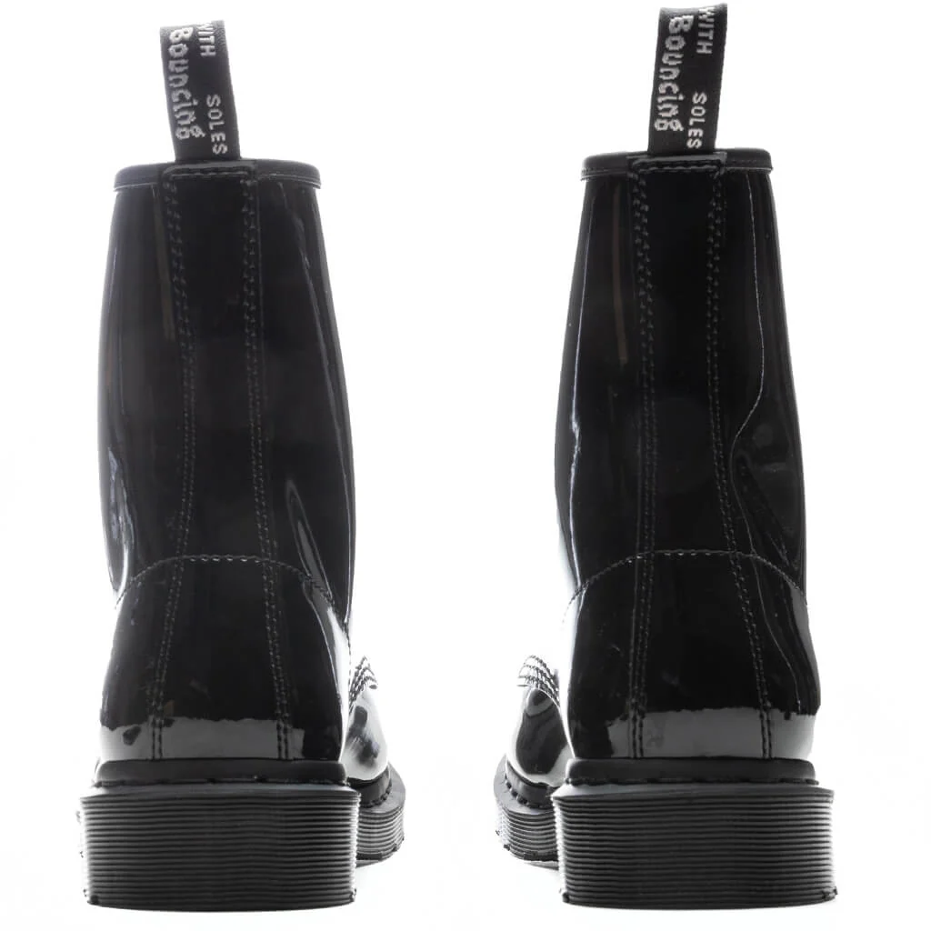 Women's 1460 Patent Lamper - Mono Black - Image 4