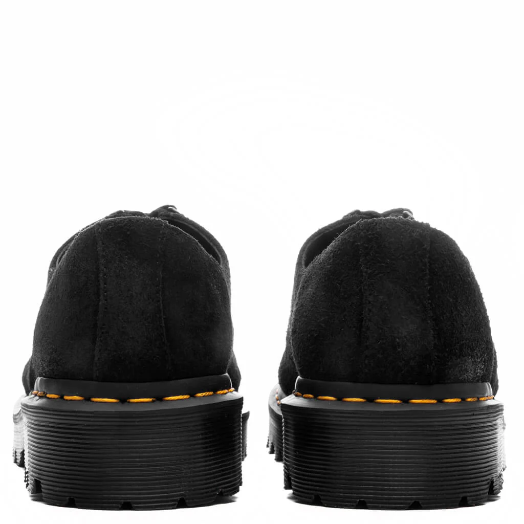 1461 St Hairy Suede - Black - Image 4