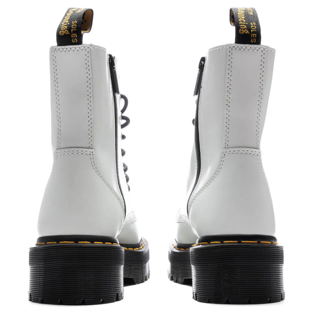 Women's Air Wair Jadon Polished Smooth Boot - White - Image 4