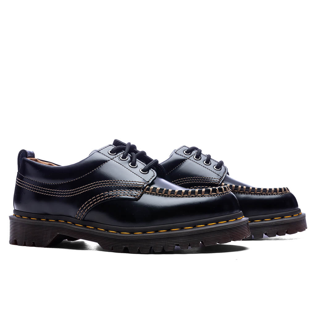 Lowell Leather Moc Toe - Black - Image 2