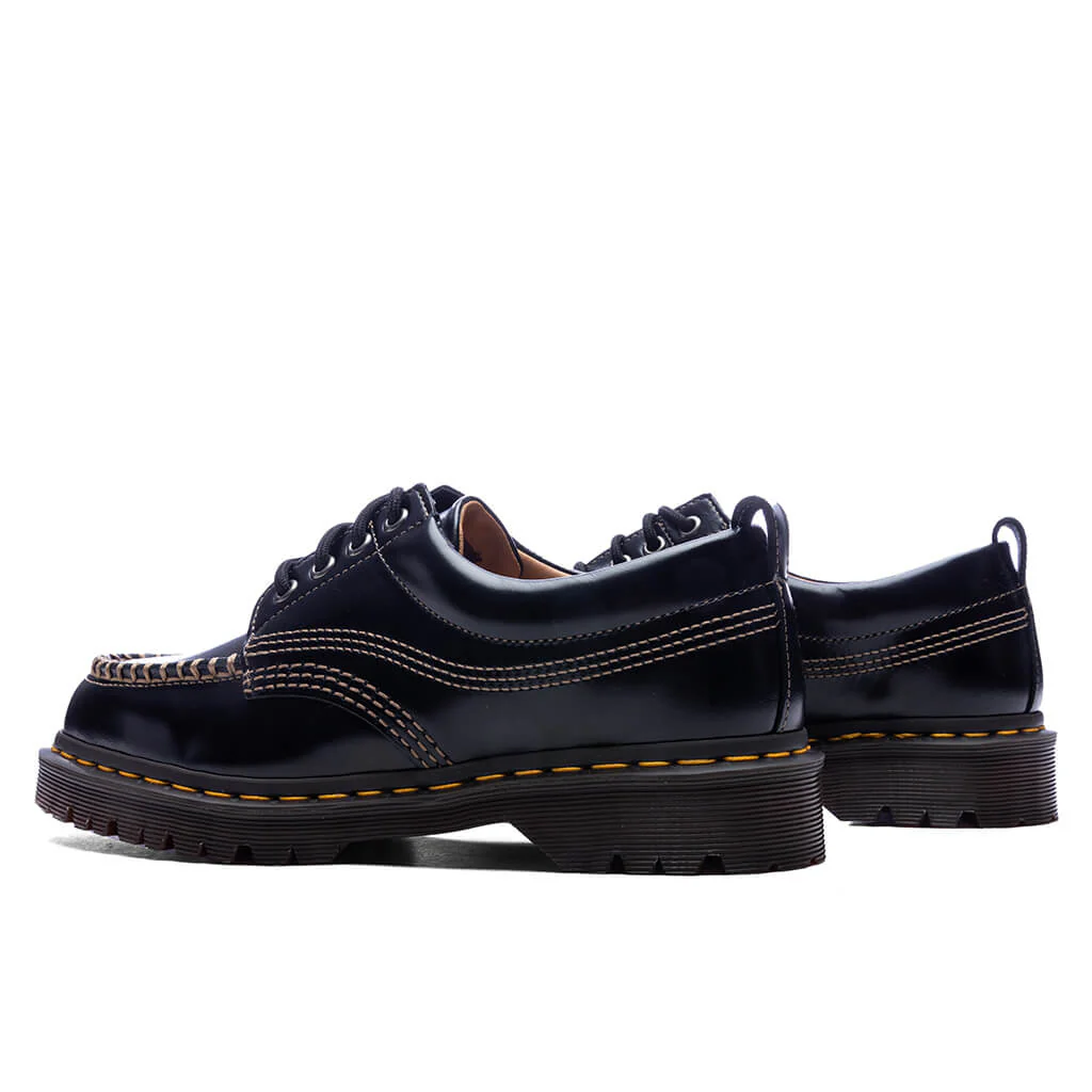 Lowell Leather Moc Toe - Black - Image 3