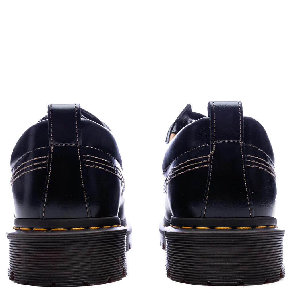 Lowell Leather Moc Toe - Black - Image 4