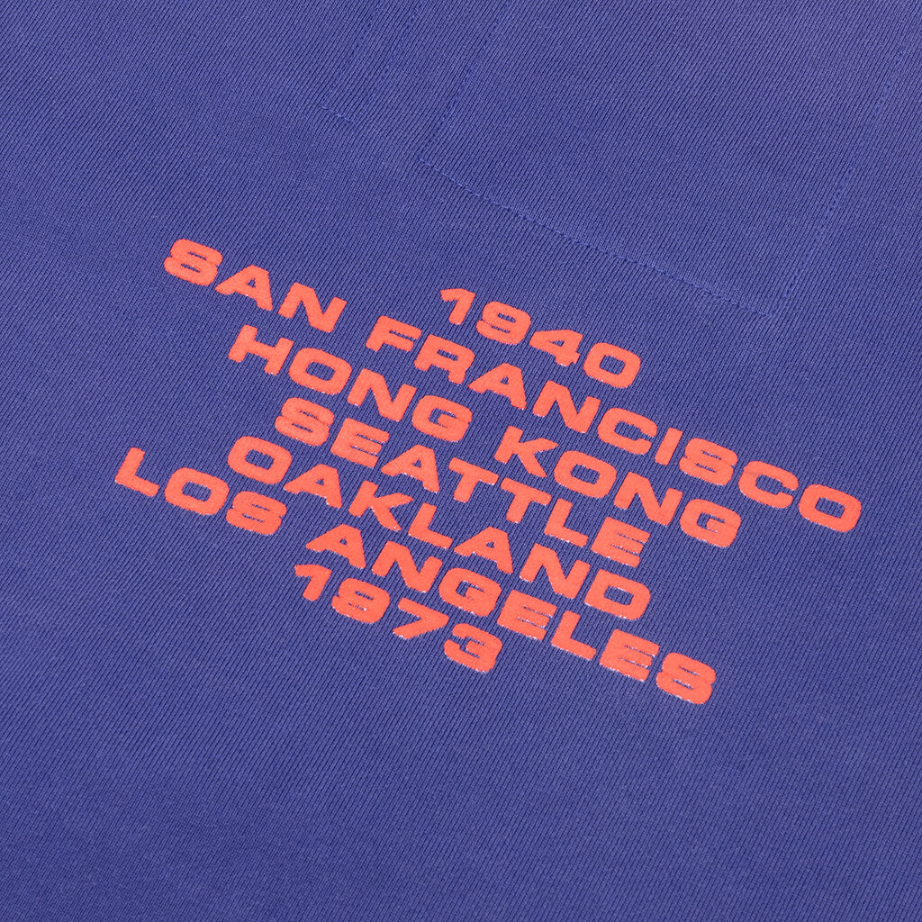 Origins Bleached Oversize Crew - Bleached Blue - Image 4