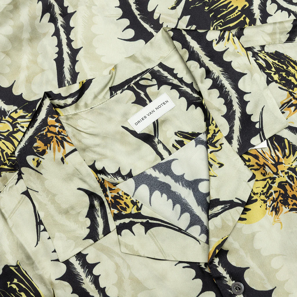 Carltone 1001 M.W. Shirt - Pale Yellow - Image 3