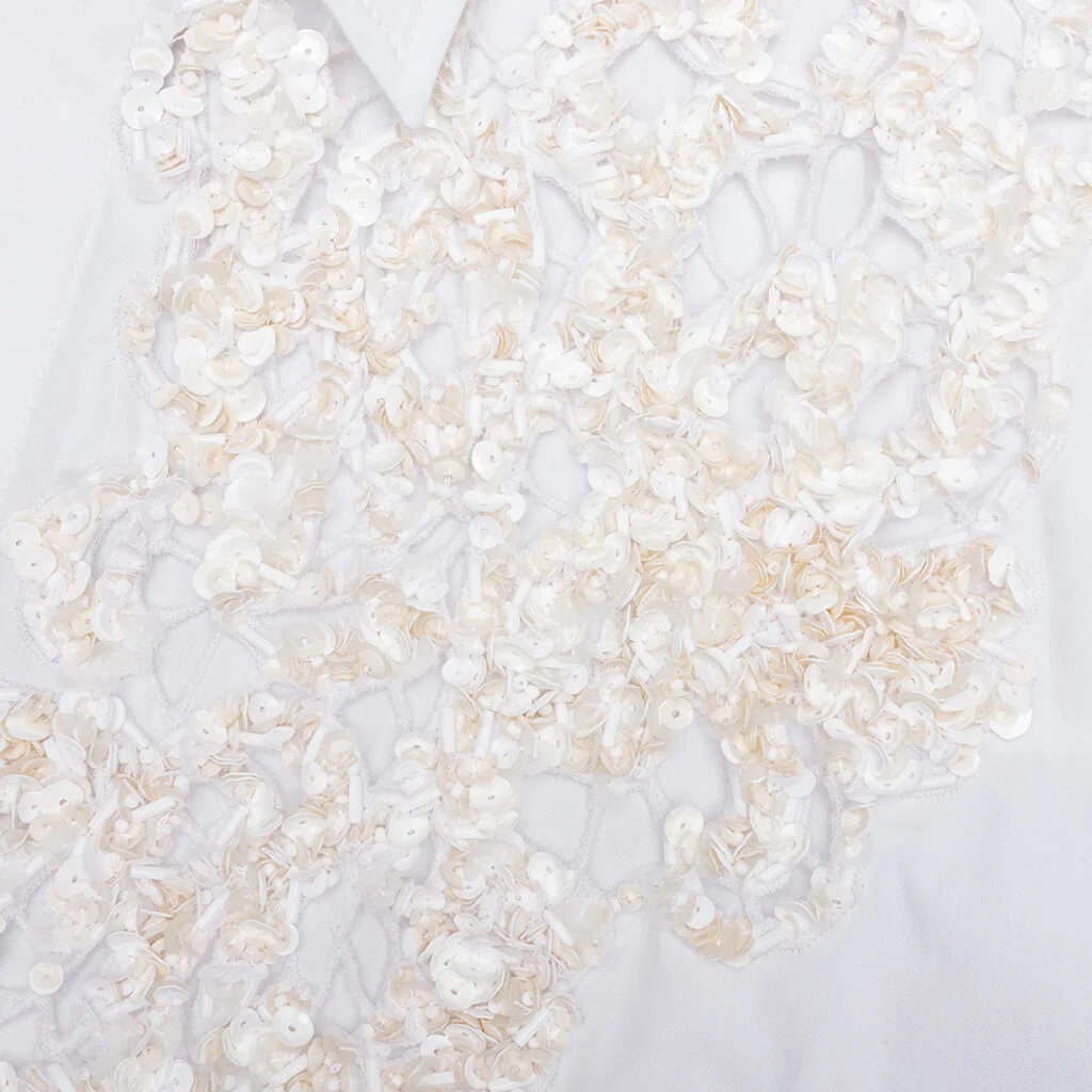 Cassidye Emb 2293 M.W. Shirt - White - Image 3