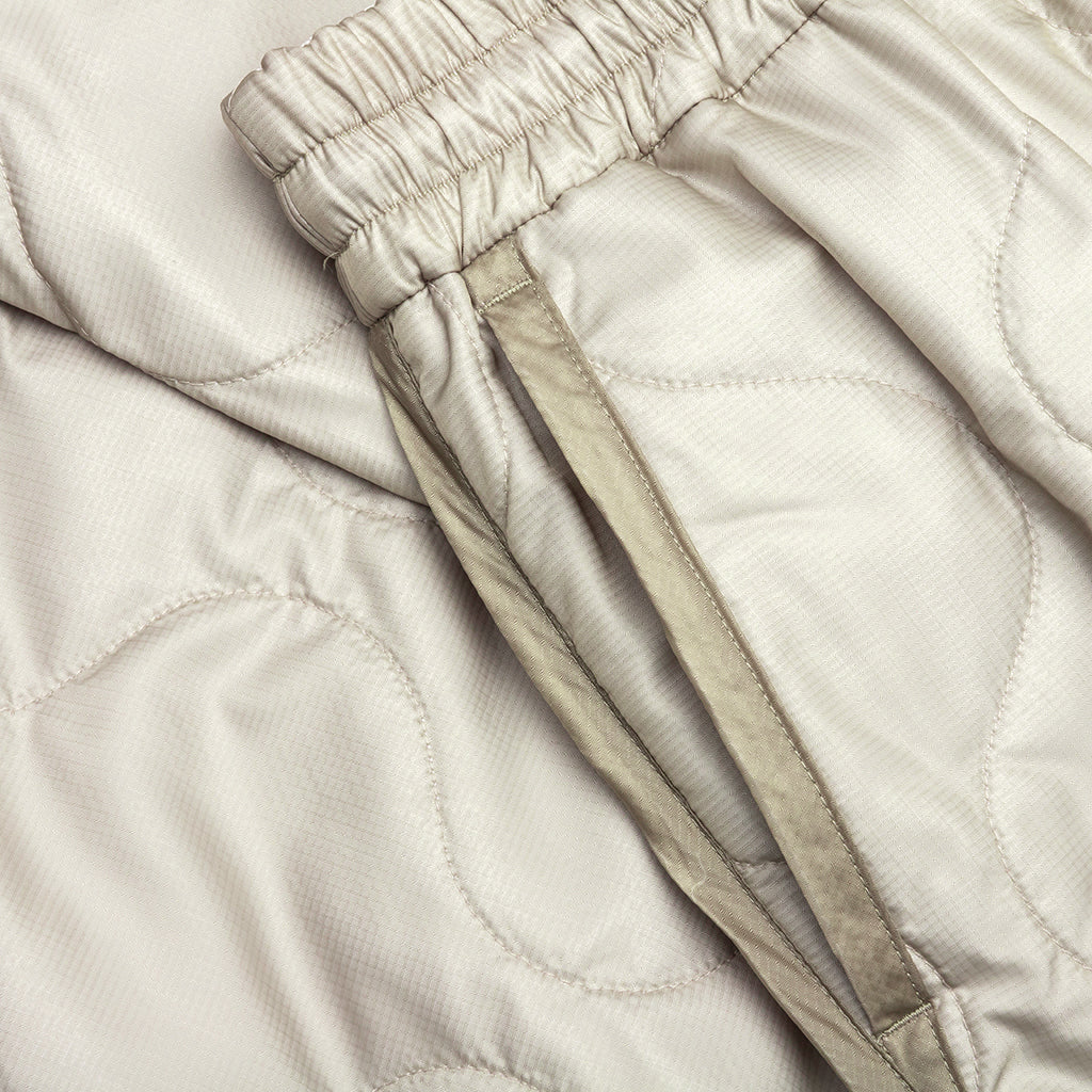 Pleaded Padded Pants - Sand - Image 3