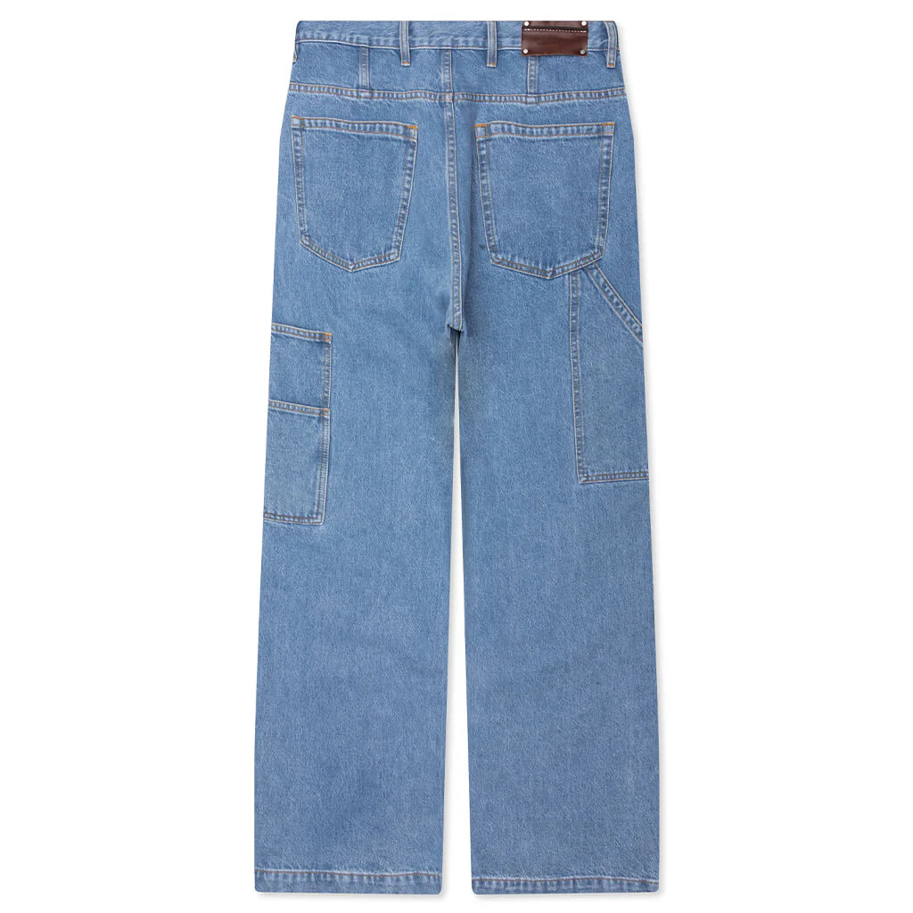 Pickerby Den 2380 M.W. Pants - Light Blue - Image 2