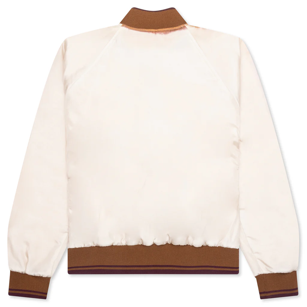 Bomber Jacket - Ecru Beige - Image 2