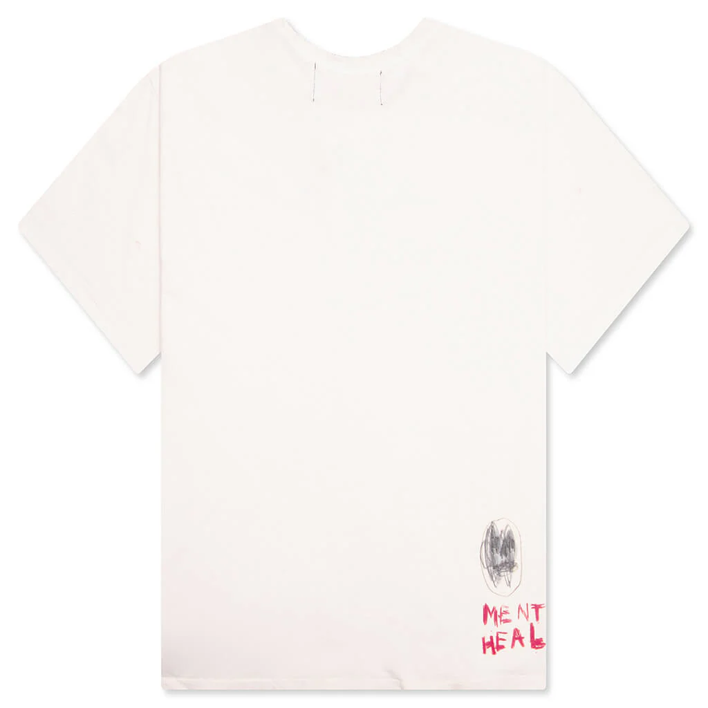 Drugs Crew Tee - Ivory - Image 2