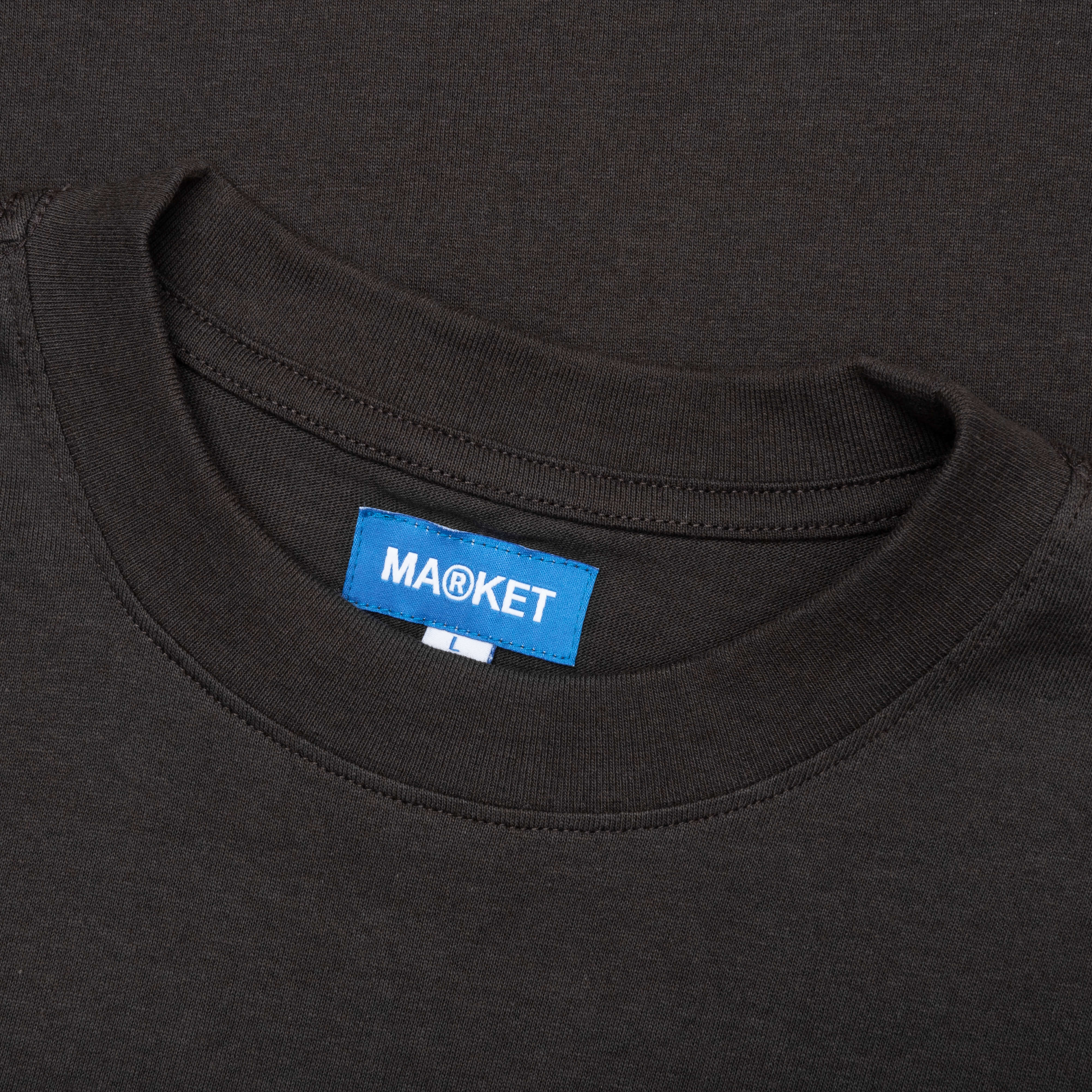 Duck Camo Arc T-Shirt - Washed Black - Image 3
