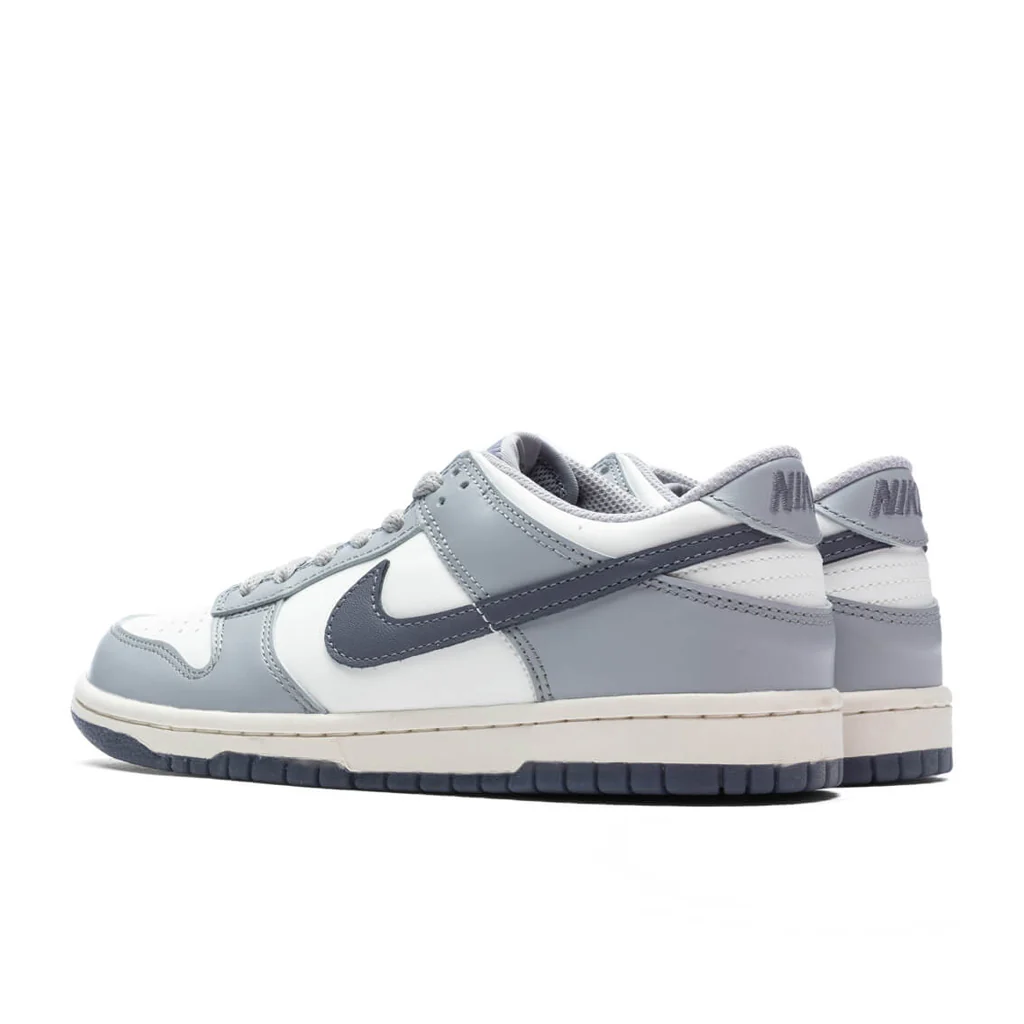 Dunk Low (GS) - Summit White/Light Carbon/Wolf Grey - Image 3