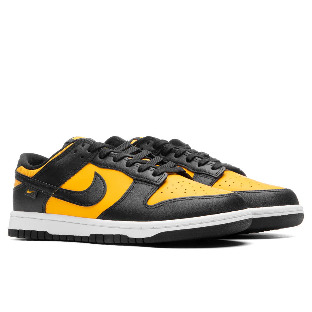 Dunk Low Retro - Black/University Gold/White - Image 2