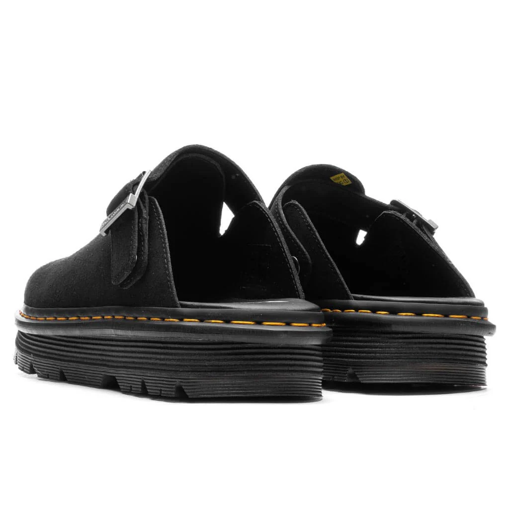 Zebzag Mule Suede - MB Black - Image 3