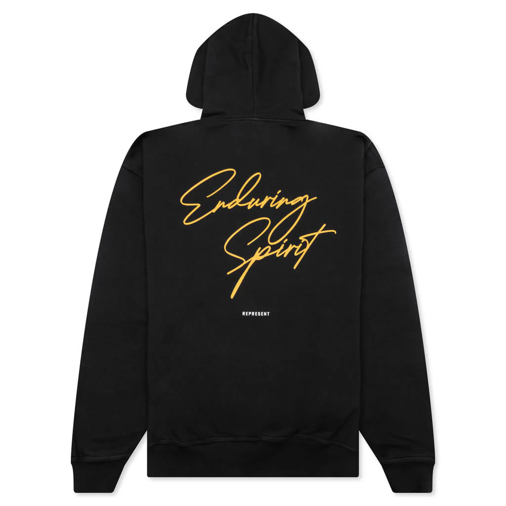 Enduring Spirit Hoodie - Off Black - Image 2