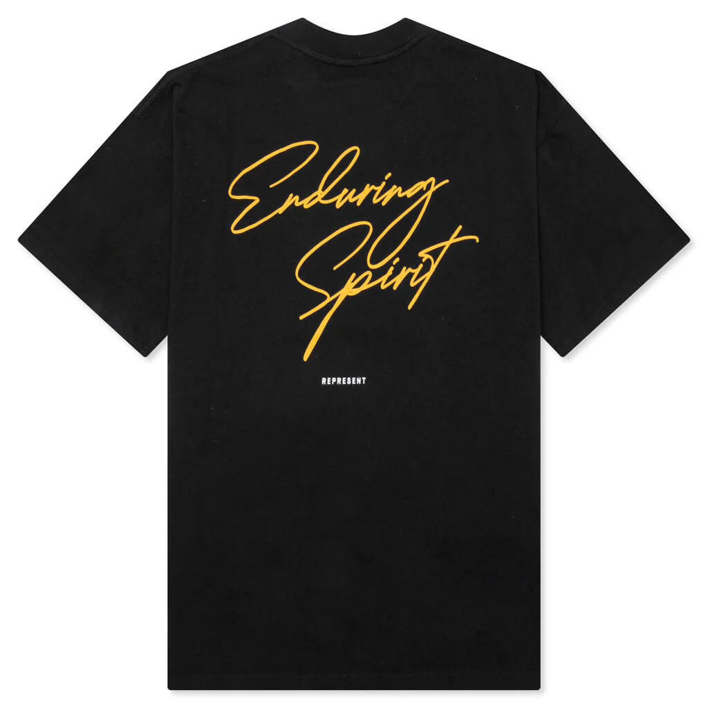 Enduring Spirit T-Shirt - Off Black - Image 2