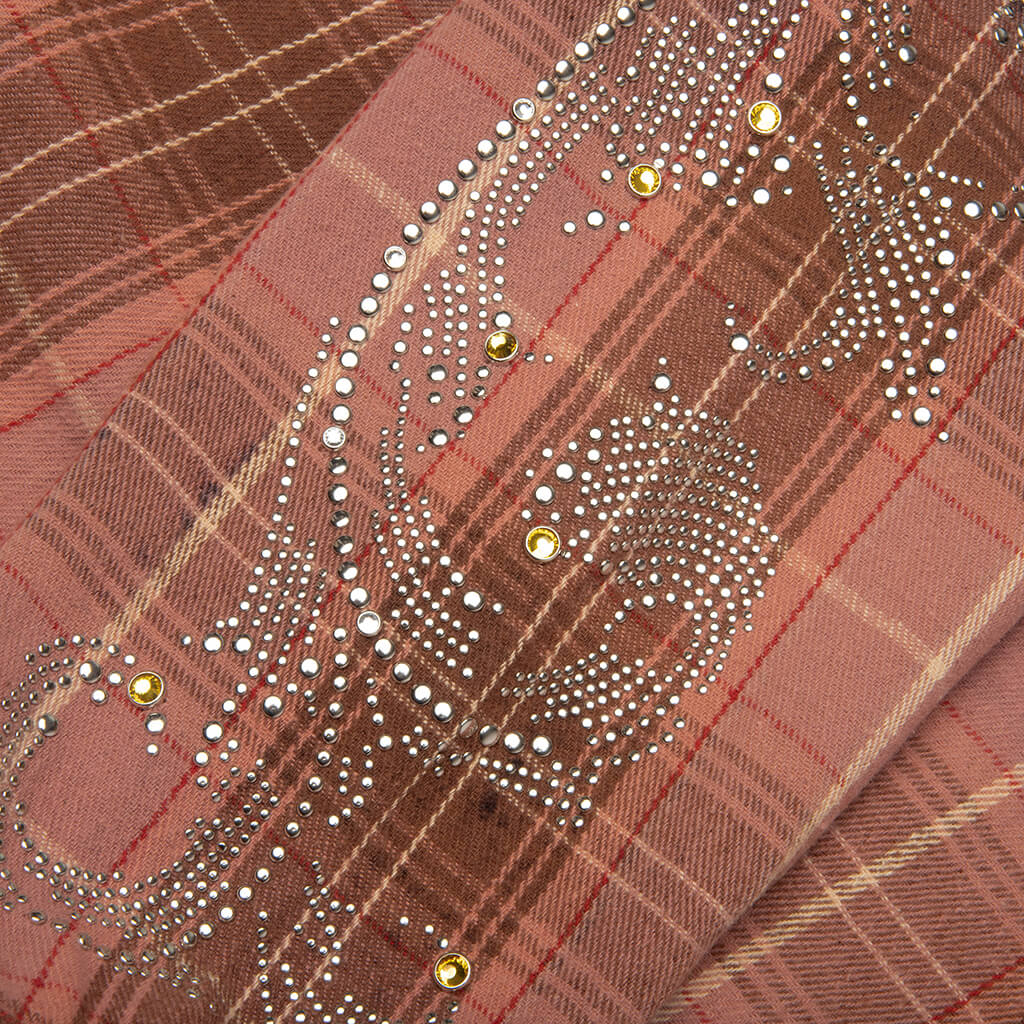 Crystal Flannel Shirt - Black - Image 4