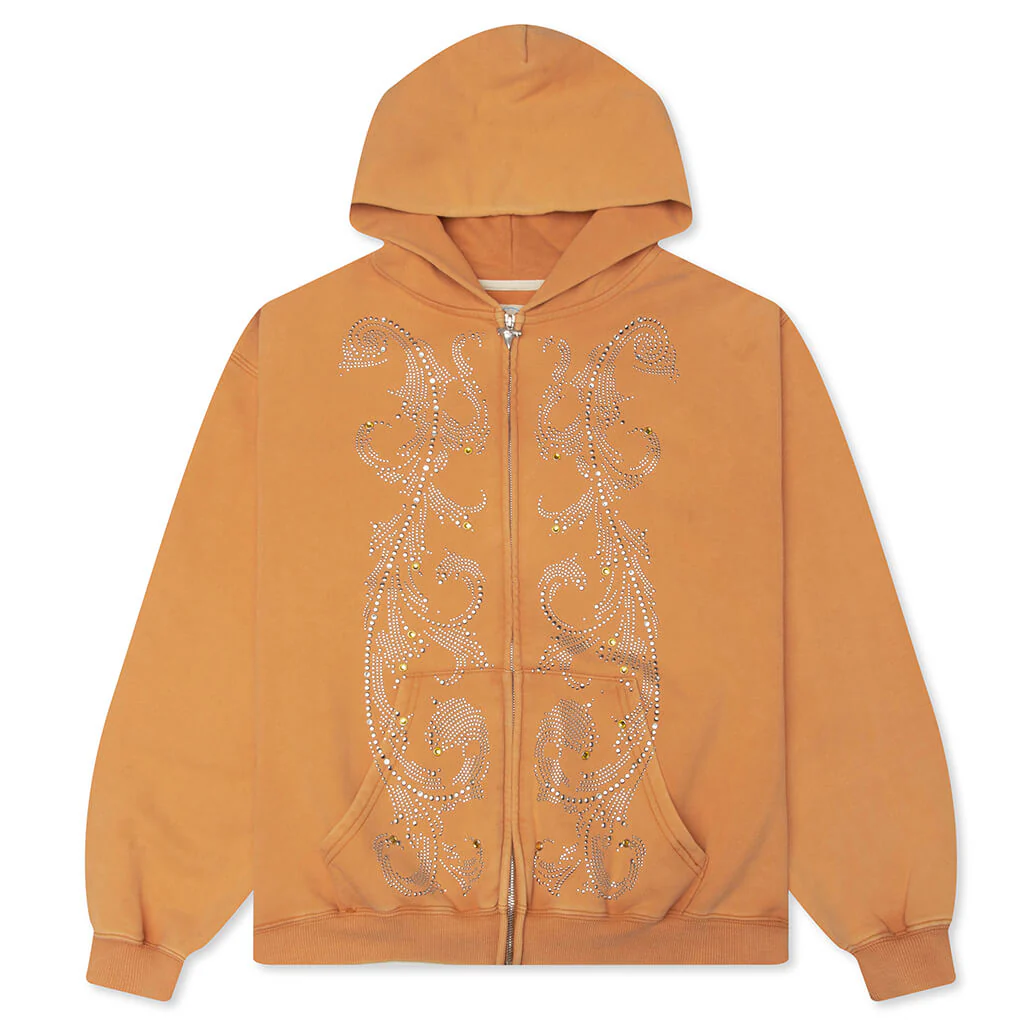 Crystal Hoodie - Washed Brown