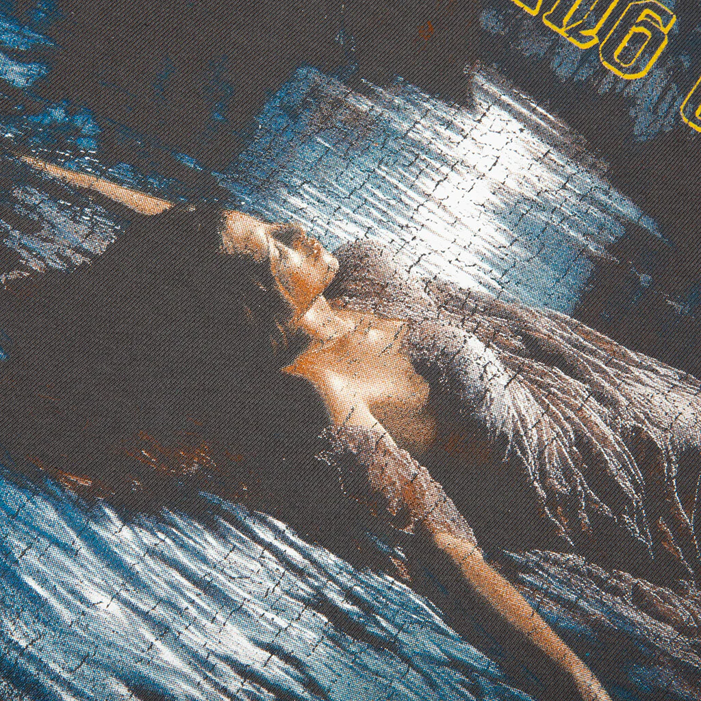 Sleeping Water Cut Off Tee - Washed Black - Image 3