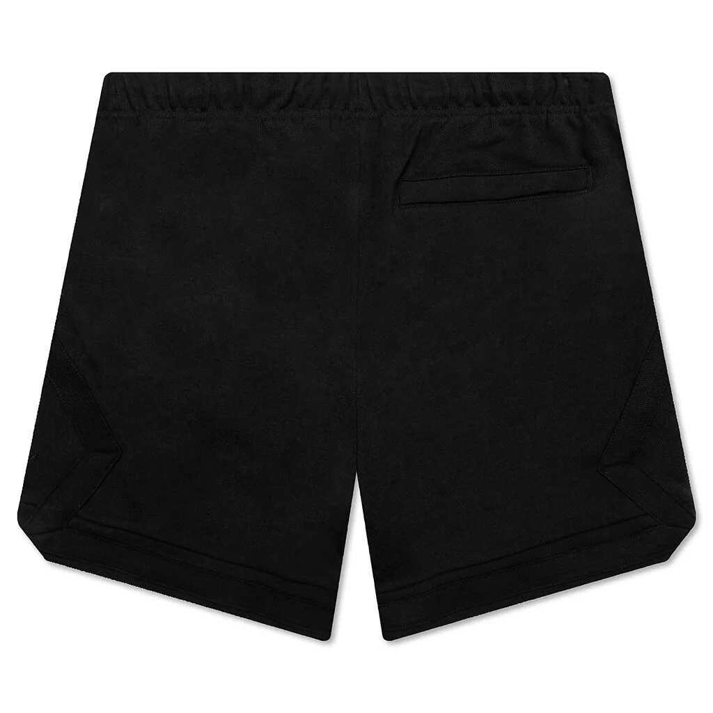 Essential Statement Fleece Short - Black - Image 2