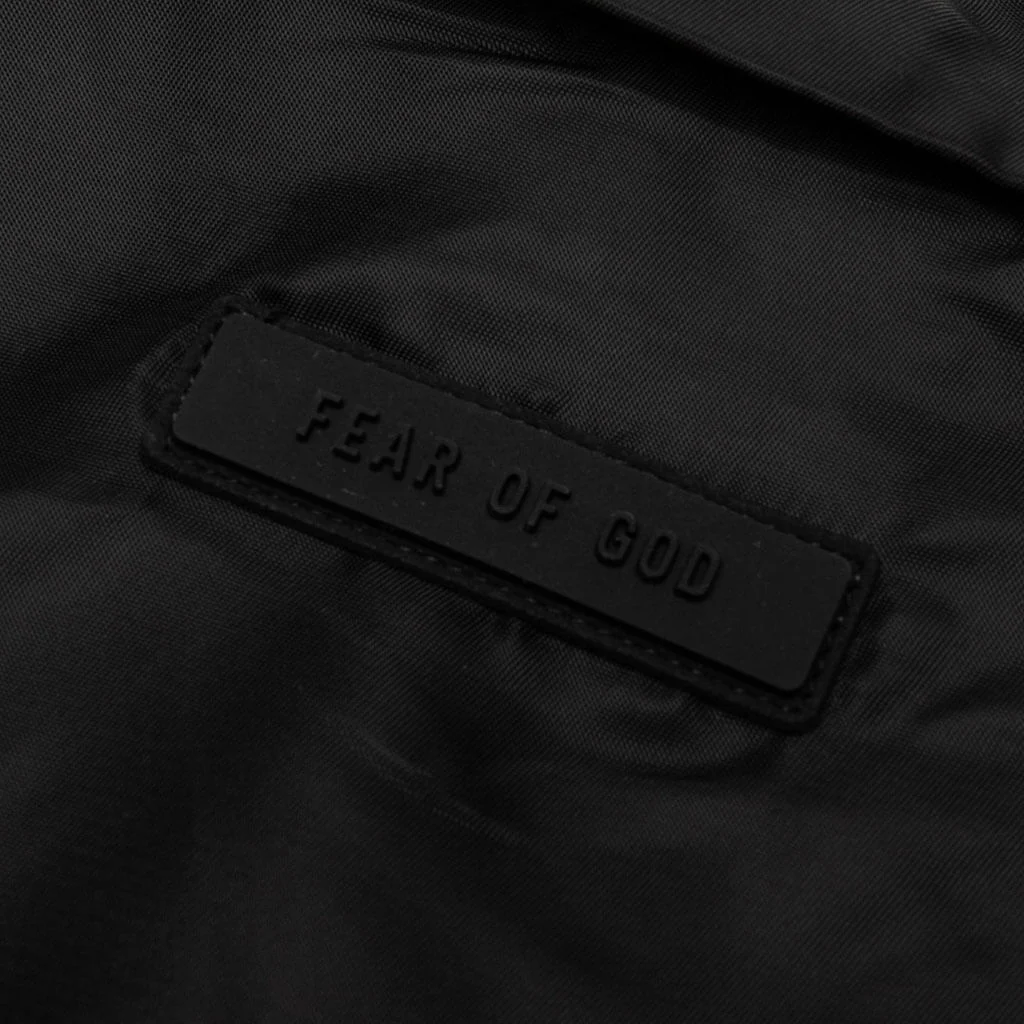Essentials Coaches Jacket - Jet Black - Image 5