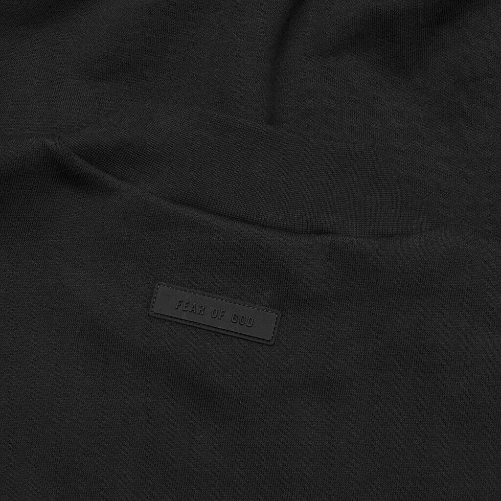 Essential Crewneck - Jet Black - Image 5