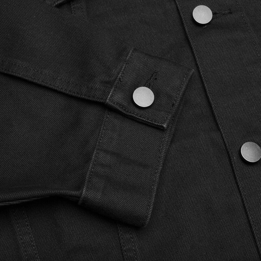 Denim Jacket - Jet Black - Image 3