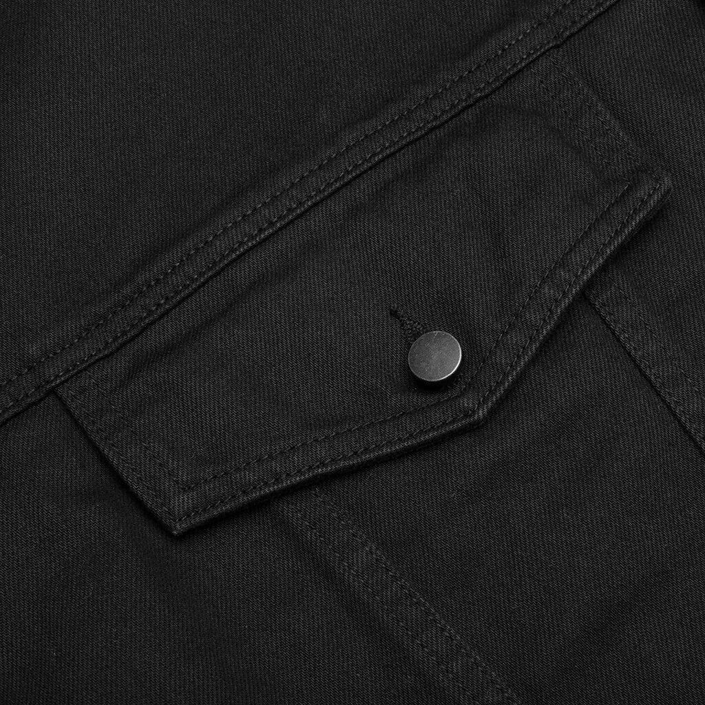 Denim Jacket - Jet Black - Image 4