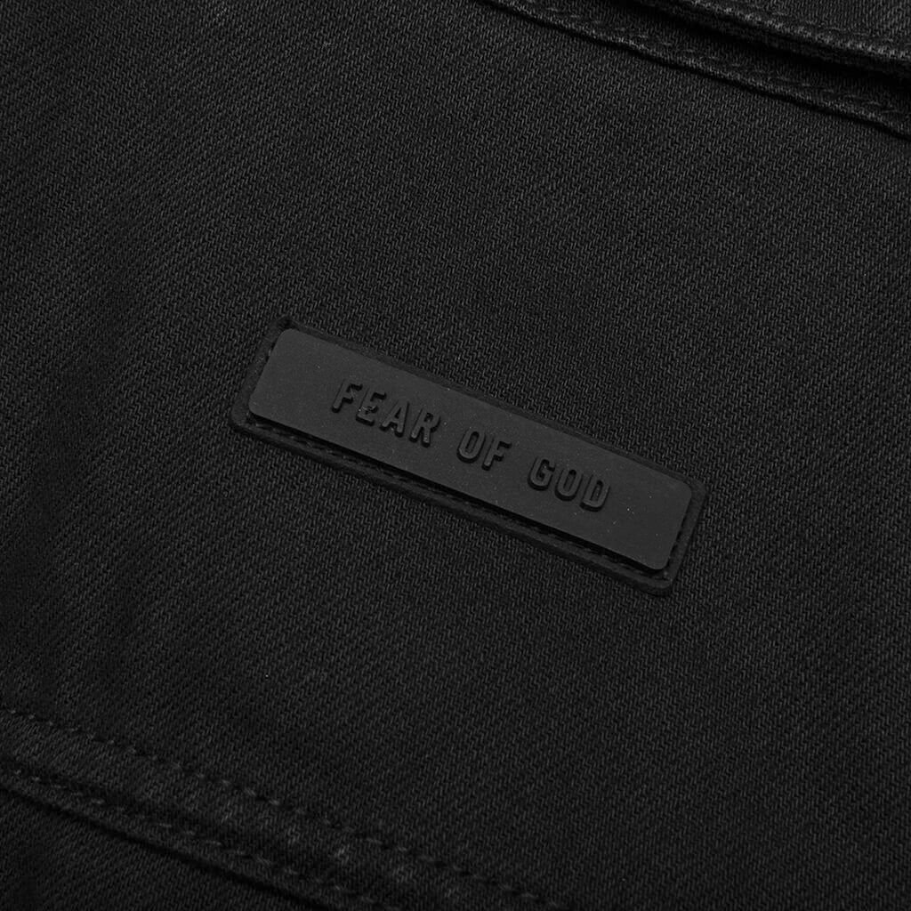Denim Jacket - Jet Black - Image 5
