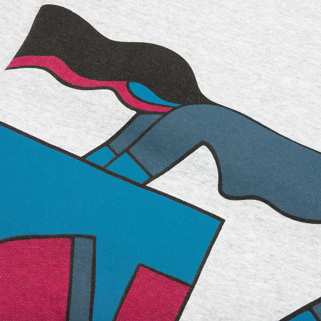 Etappe 17 Crew Neck Sweatshirt - Heather Grey - Image 3