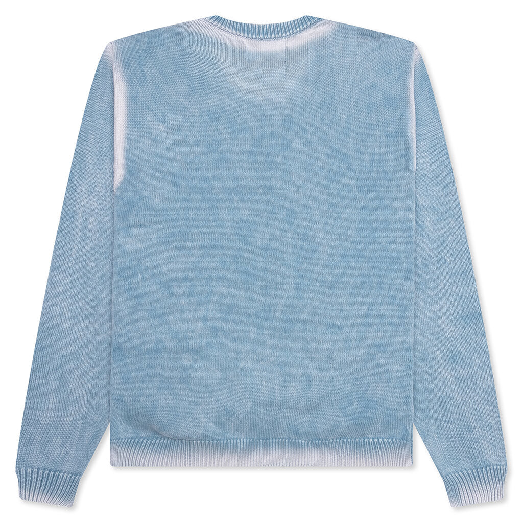 Faded Cotton Crew - Blue - Image 2