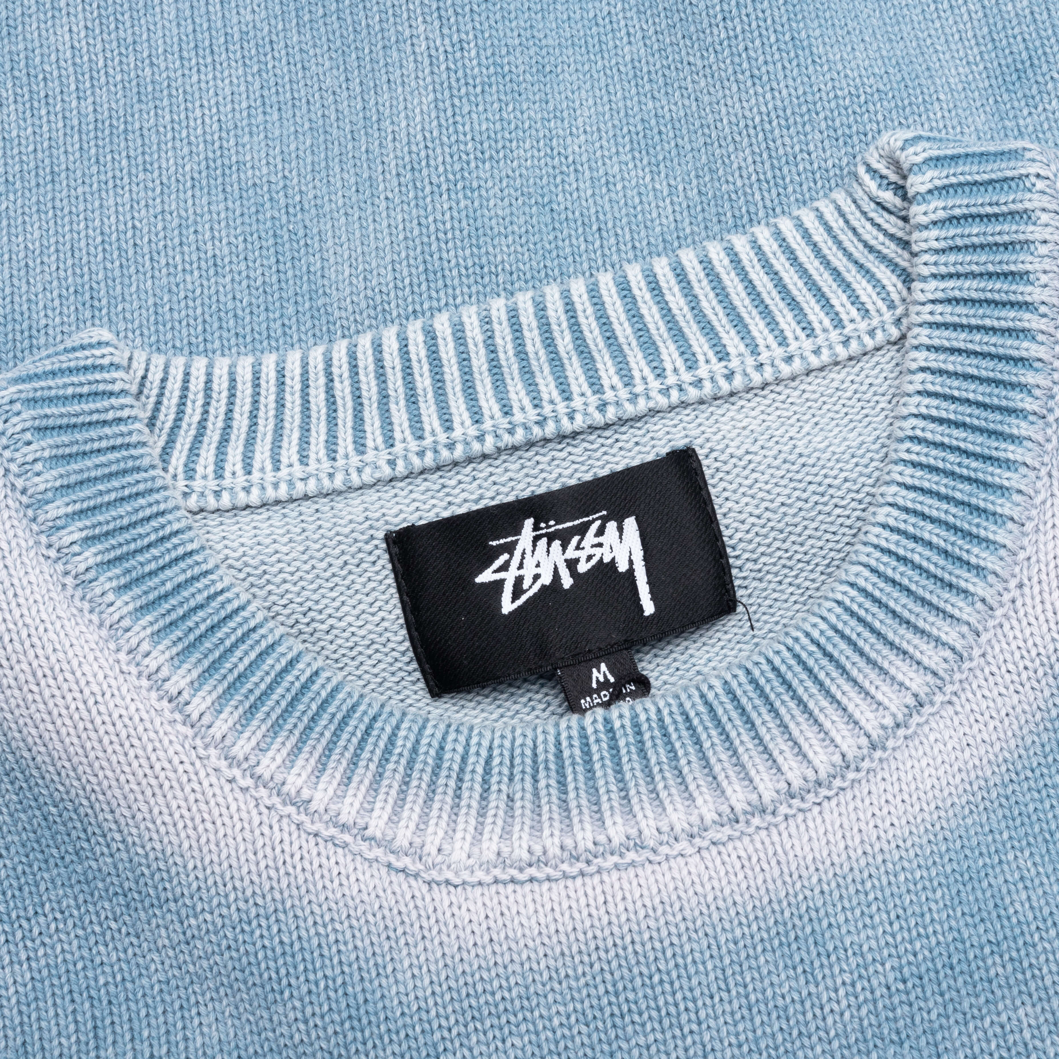 Faded Cotton Crew - Blue - Image 3