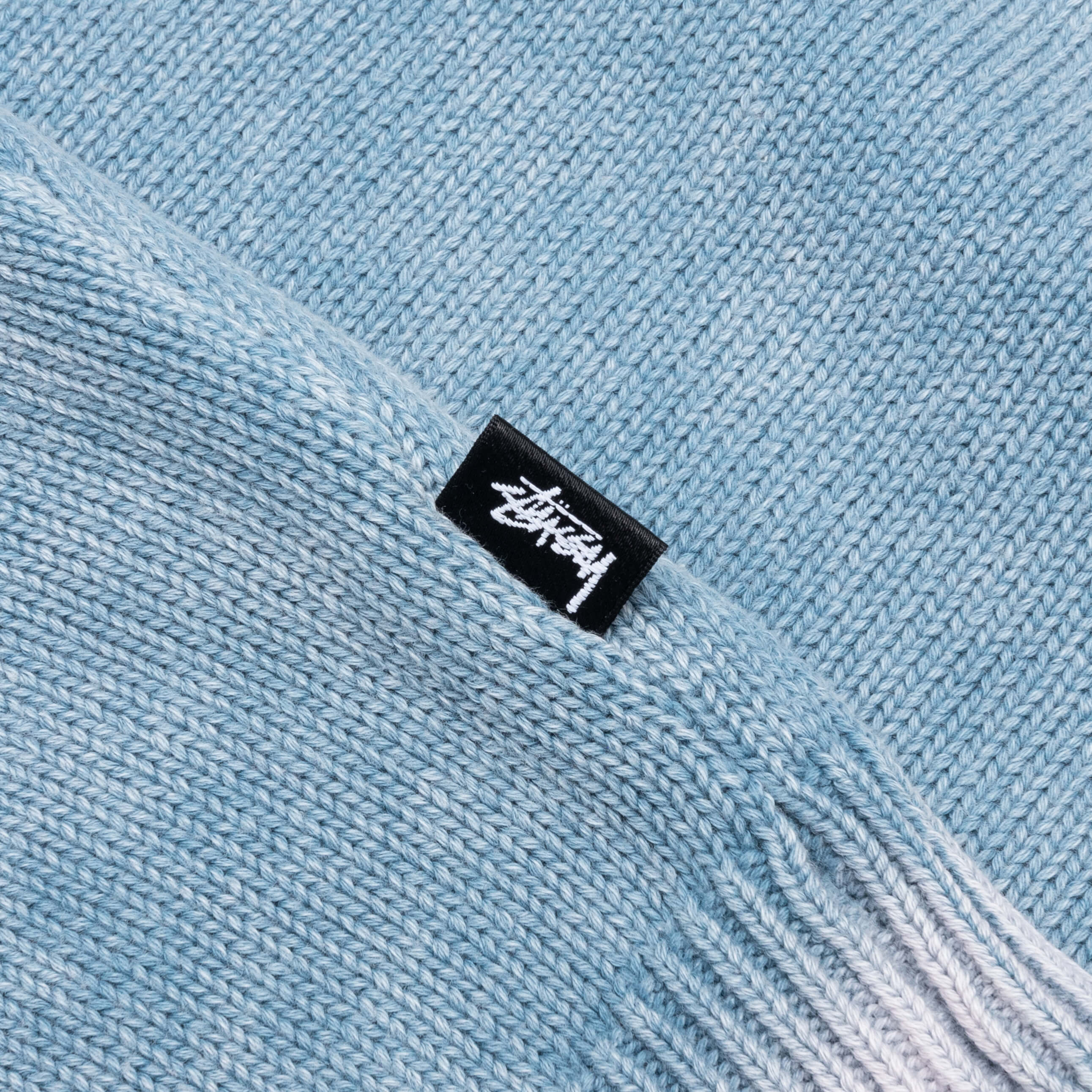 Faded Cotton Crew - Blue - Image 5