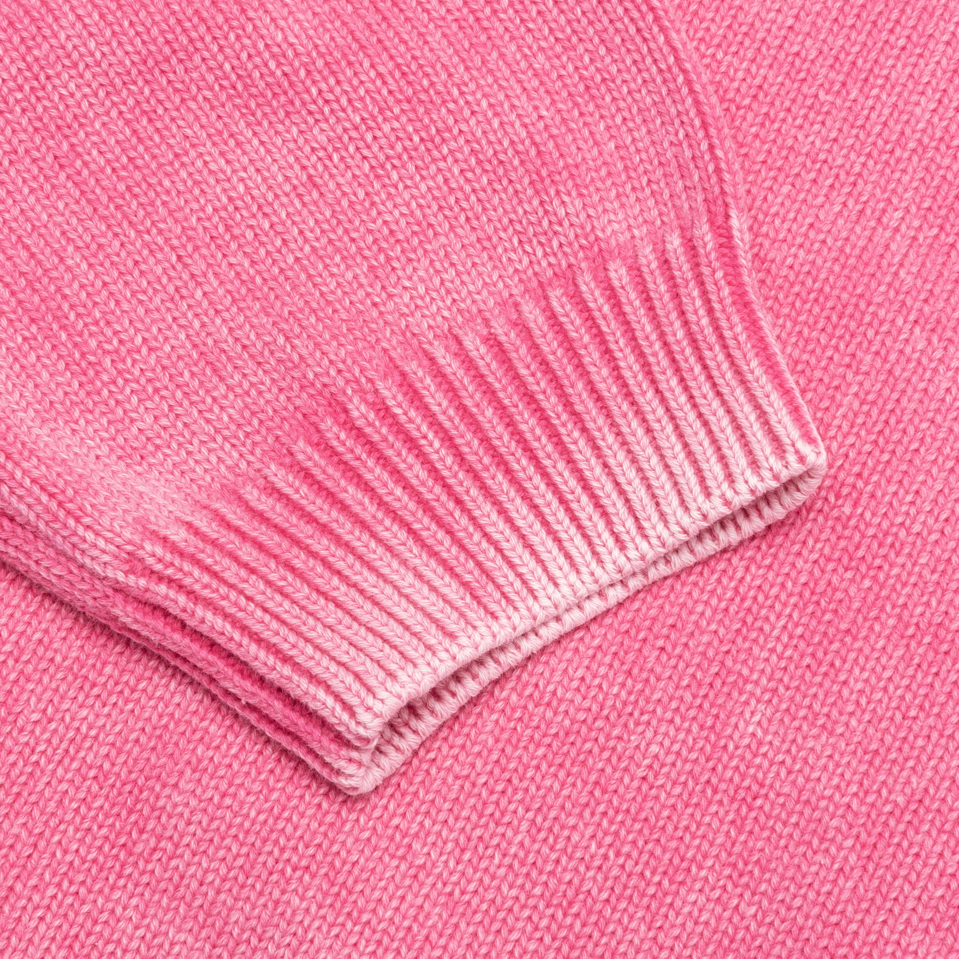 Faded Cotton Crew - Pink - Image 4