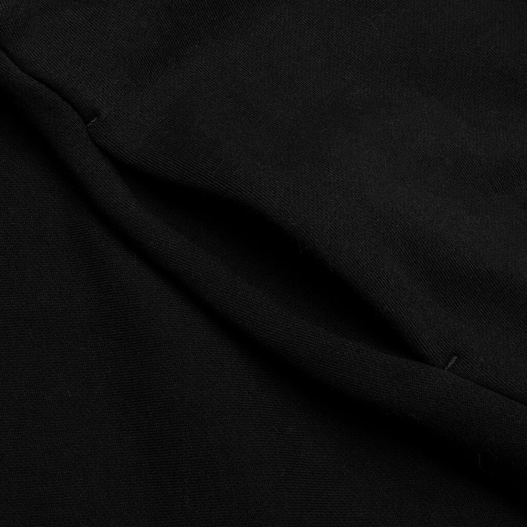 Essential Hoodie - Jet Black - Image 3