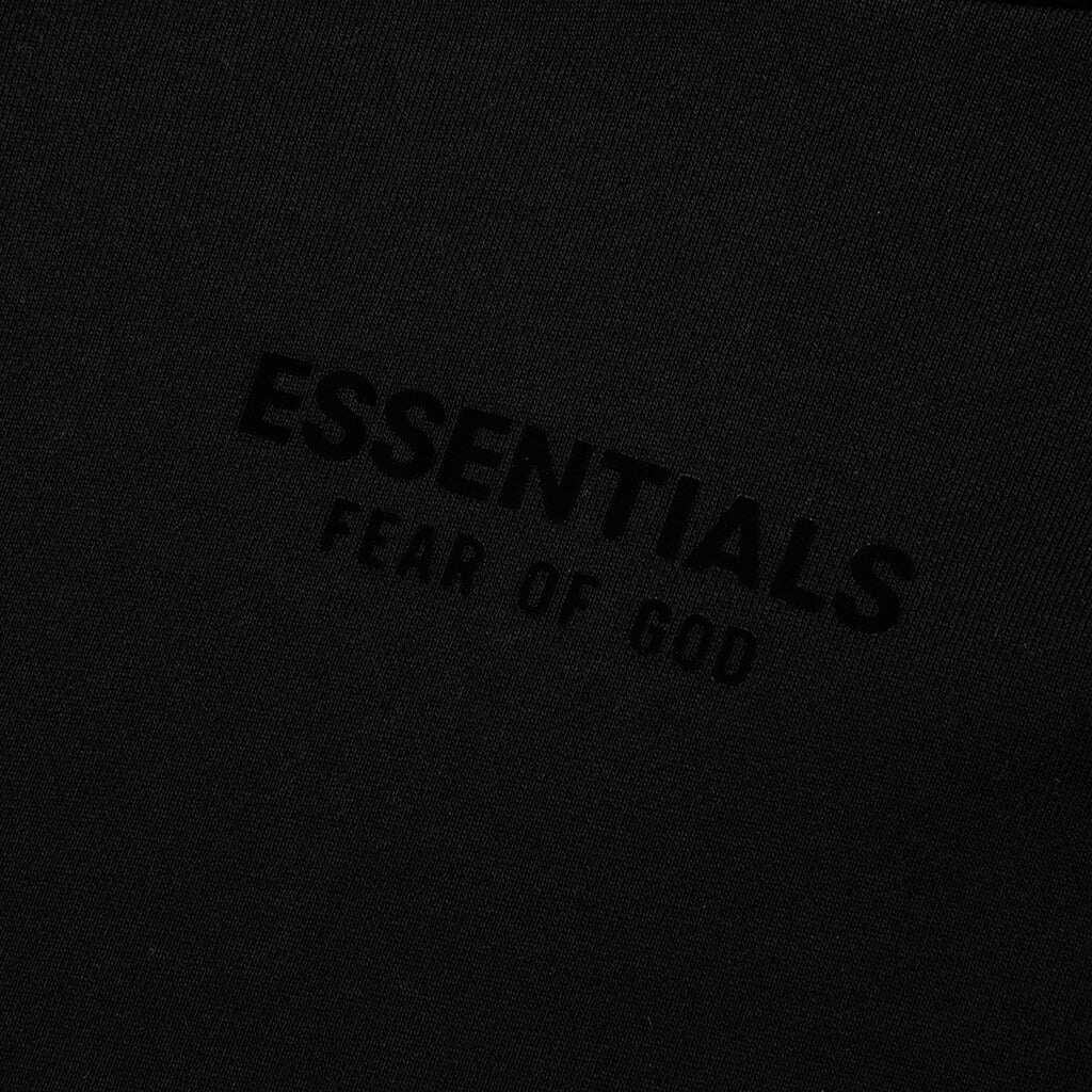 Essential Hoodie - Jet Black - Image 4