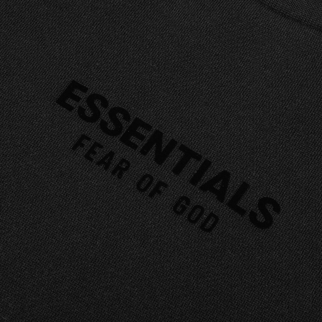 Essentials Crewneck - Jet Black - Image 3