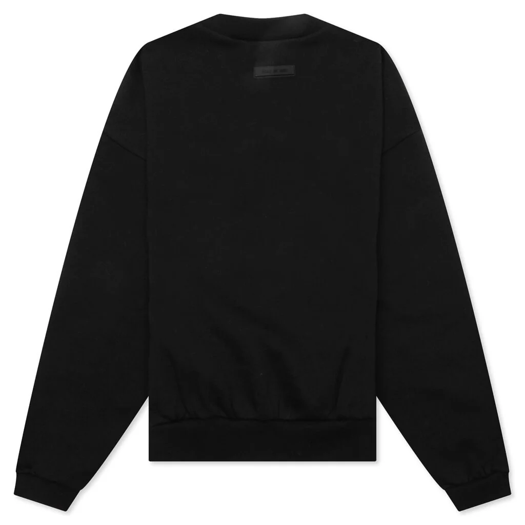 Kids Crewneck - Jet Black - Image 2