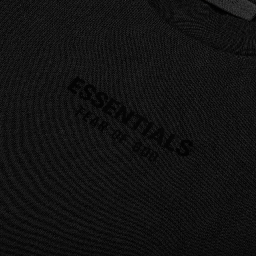 Kids Crewneck - Jet Black - Image 3
