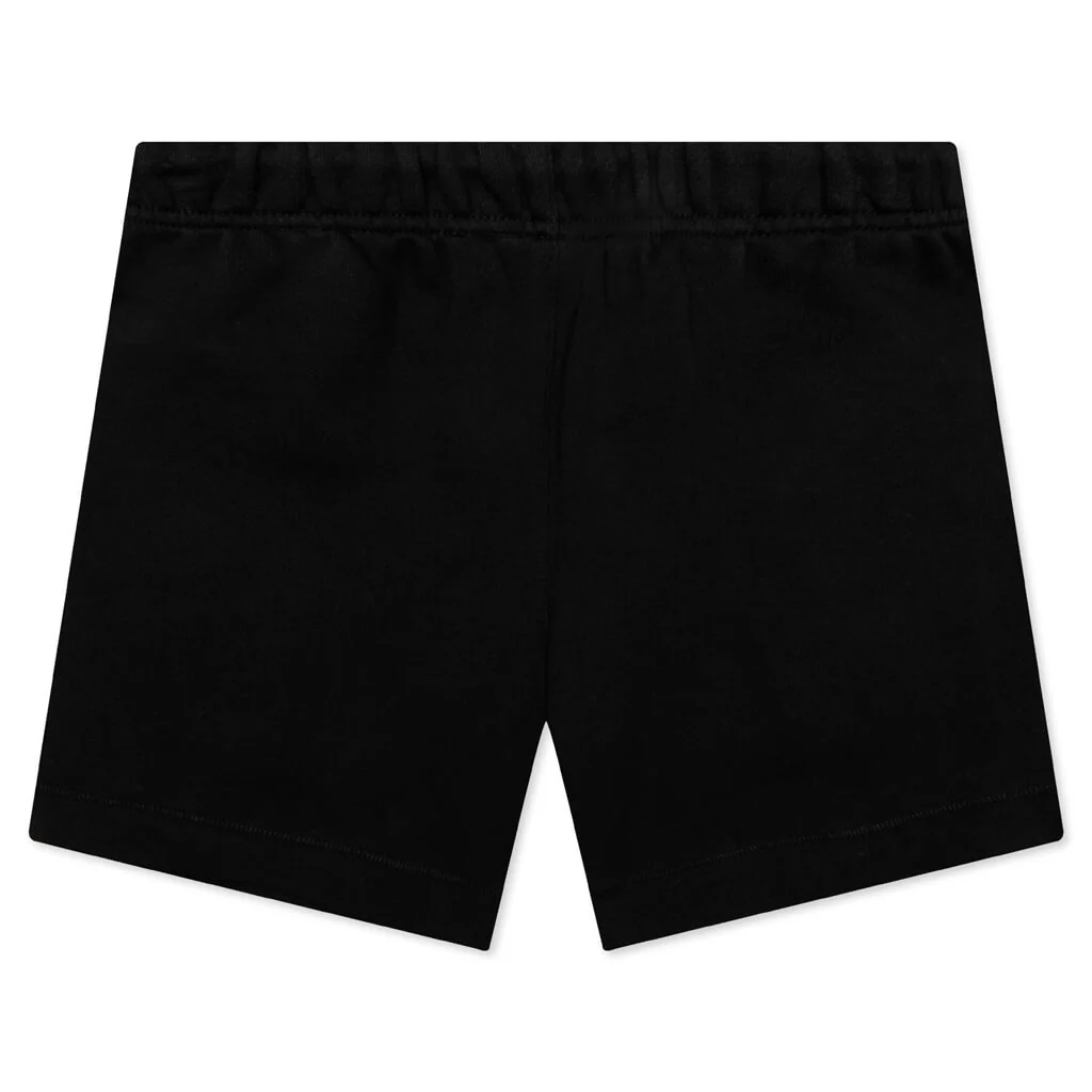 Kids Sweatshort - Jet Black - Image 2