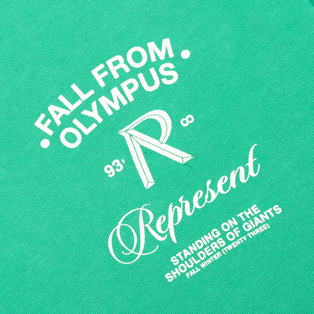 Fall From Olympus T-Shirt - Island Green - Image 3